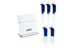 Kit 5 Micropipetas Volume Variável 10 A